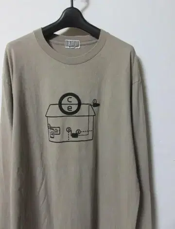 C.E CAVEMPT 카브엠트 자수 롱 티셔츠 XL