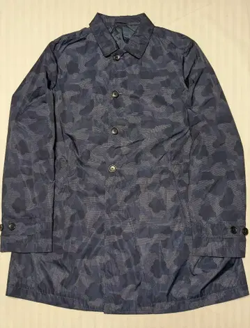 ZARA MAN 자라맨 카모 무늬 스텐카라 코트 스프링 코트