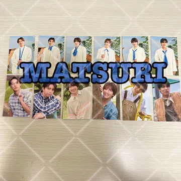 우리들의 휘파람 MATSURI 봉입 트레이딩 카드 12장 세트
