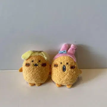 나가노 프렌즈 산리오 모구라 고로케 마스코트 브로치