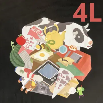 카타타마 남성용 티셔츠 4L 사이즈 시마무라