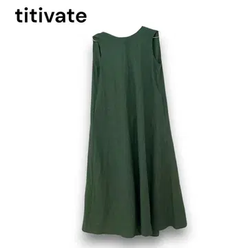 티티베이트 titivate 슬리브리스 롱 원피스 [M]