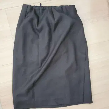 UNITED ARROWS 다크 브라운 타이트 스커트 36