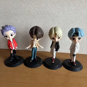 BTS Qposket 피규어 4개 세트