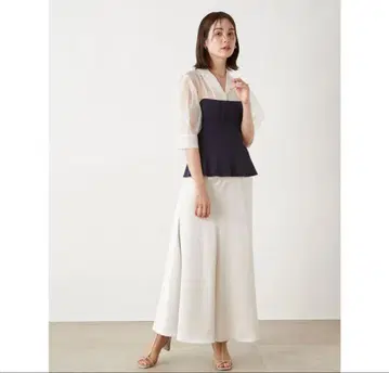 스나이델 니트 뷔스티에 블라우스