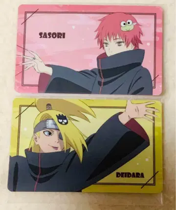 NARUTO 나루토 돌풍전 산리오 콜라보 카드 전갈 데이다라