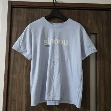 sinoon 라이트 블루 티셔츠