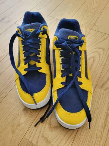 푸마 26cm PUMA SLIPSTREAM 노랑/네이비