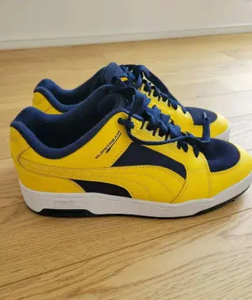 푸마 26cm PUMA SLIPSTREAM 노랑/네이비