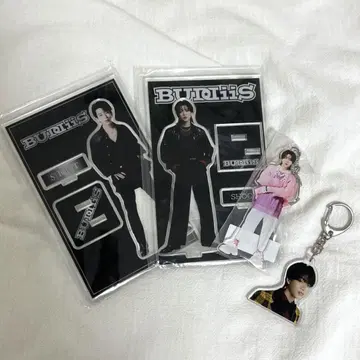 BUDDiiS SHOOT 아크릴 스탠드 아크링 키링 4종 세트