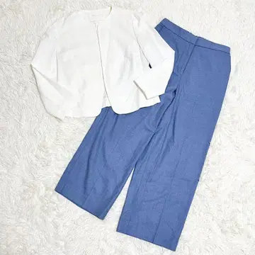 ballsey 셋업 노카라 자켓 S 반츠 XS