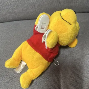 푸우 어깨에 매는 봉제 인형 디즈니 마스코트 곰돌이 푸