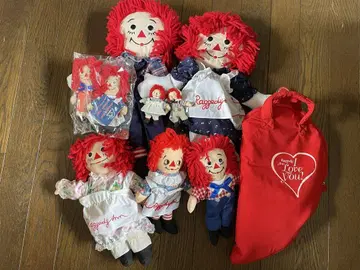 라가디 앤 앤디 봉제 인형 & 퍼펫 묶음 판매 레어 세트