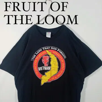 FRUIT OF THE LOOM 베트남 티셔츠 그래픽 XL
