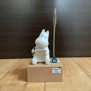 무민 메모 스탠드 피규어 편지와 잉크 우체국 약간 얼룩 있음