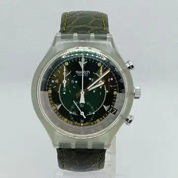 SWATCH 스와치 남성용 쿼츠 손목시계 크로노그래프 기능 탑재