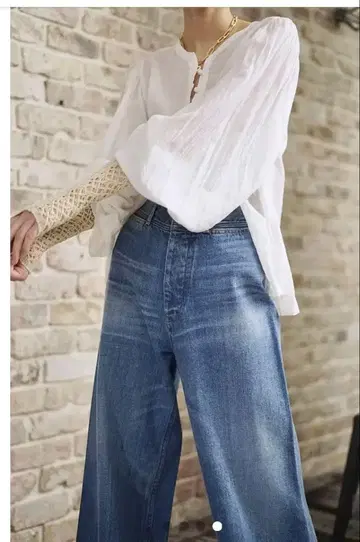 nowos WIDE LEG JEANS 와이드 데님