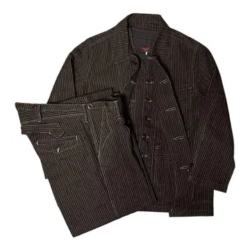 새상품급 ADJUSTABLE COSTUME 3P 코튼 스트라이프 세트