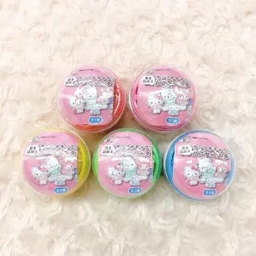 산리오 캐릭터즈 캡슐 스탬프 2 전 5종 풀 컴프