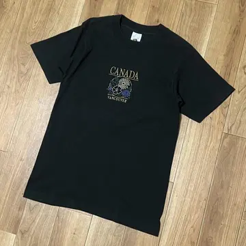 FRUIT OF THE LOOM 티셔츠 자수 디자인 싱글 스티치