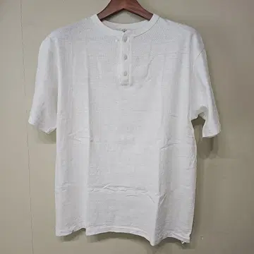 웨어하우스 헨리넥 티셔츠 X-LARGE 화이트