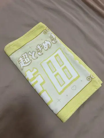 초도키메키 선전부 스가다 아이키 타월