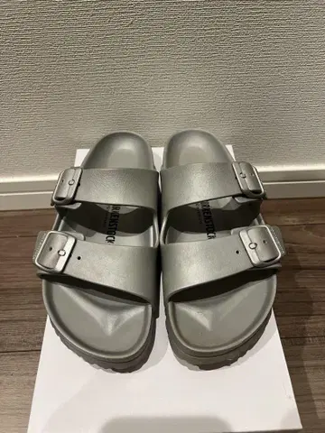 BIRKENSTOCK 그레이 샌들 36 23.0 ARIZONA EVA