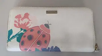 kate spade 꽃과 무당벌레 장지갑