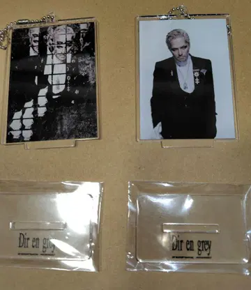 DIR EN GREY 카오루 아크링 키링 세트.