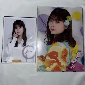 노기자카46 이와모토 렌카 클리어 파일 9종 세트