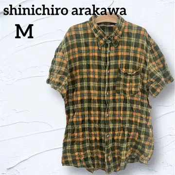 shinichiro arakawa 체크 셔츠 M 신이치로 아라카와