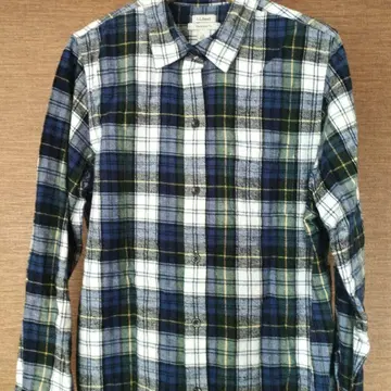 L.L.Bean 릴랙스 핏 체크 플란넬 셔츠 L