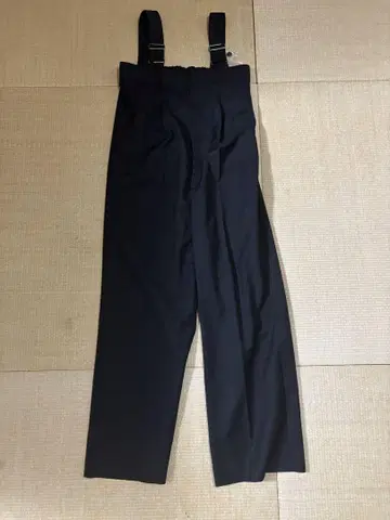 블랙 살로펫 와이드 팬츠