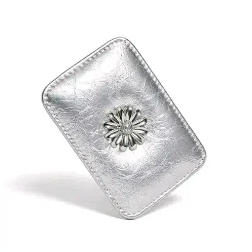 New) Le masque Daisy Slim Card Wallet Silver on Bunjang