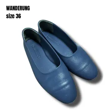 WANDERUNG 완더링 플랫 가죽 신발 펌프스 36(23cm)