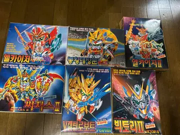 SD 건담 프라모델 한국판 2002년 생산