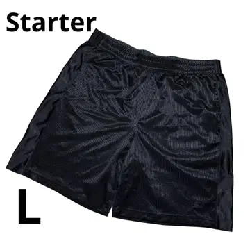 Starter USA 구제 의류 블랙 스트라이프 스웨트 팬츠 저리 L