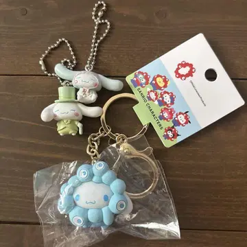 산리오 캐릭터즈 시나몬 롤 키링 3개 세트