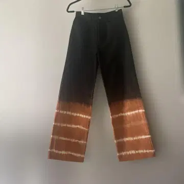 후미카우치다 타이다이 염색 와이드 레그 팬츠