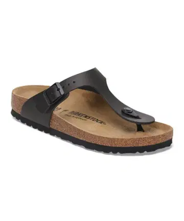 BIRKENSTOCK Gizeh / 기제 스무스 가죽 블랙 37