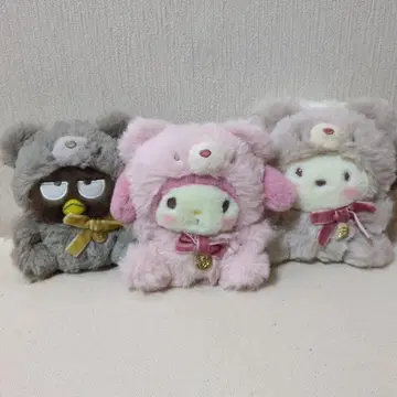 산리오 봉제 인형 라텍마 배트 바츠마루 마이멜로디 포차코