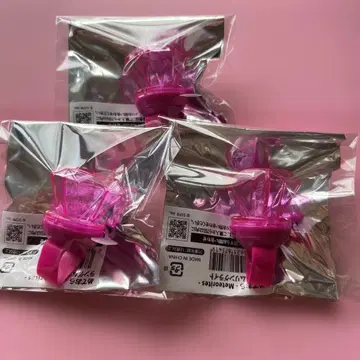 메테오라 미카사 핑크 반지 라이트 3개 세트