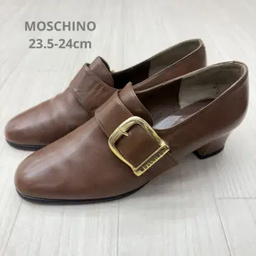 모스키노 청키힐 펌프스 슬립온 24cm
