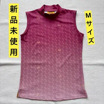 레자렉션 모크넥 컬러 그라데이션 슬리브리스