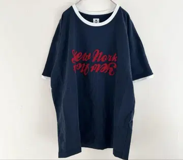 익스팬션 반팔 티셔츠 네이비 YEW ROXBURY T