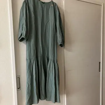 HAYAMA SUNDAY 긴팔 플레어 원피스