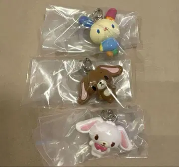 산리오 메지루시 액세서리 우사하나 시로사 쿠로사