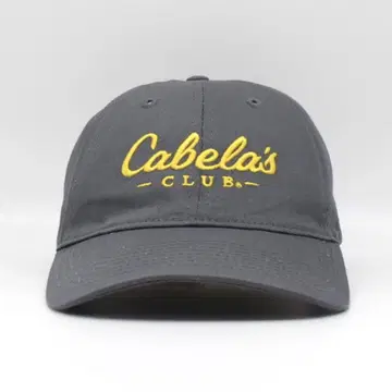 Cabela's 카벨라스 클럽 자수 캡 구제 의류 아웃도어 그레이