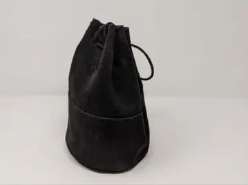 아트 앤 크래프트 드로우 스트링 파우치 M 블랙