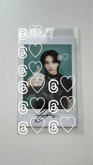 StrayKids 스키즈 현진 친필 사인 폴라로이드